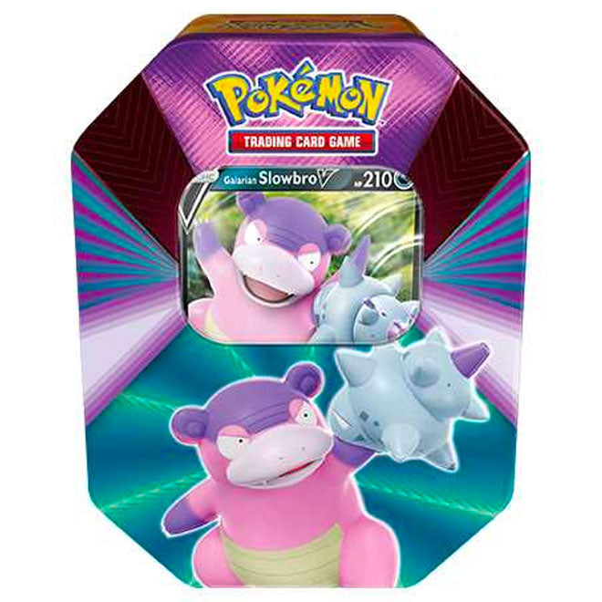Pokemon - V Forces Tin - Galarian Slowbro V