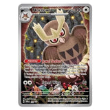 pokemon scarlet and violet stellar crown elite trainer box promo noctowl promo card