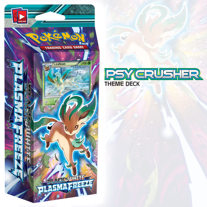 Pokemon - Black & White - Plasma Freeze - Psy Crusher Theme Deck (Leafeon)