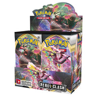 Pokemon - Sword & Shield - Rebel Clash - Booster Box & Elite Trainer Box