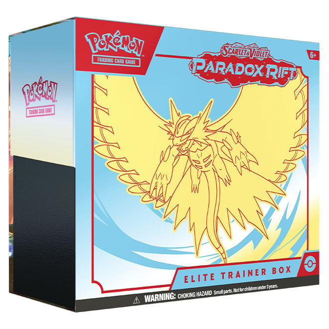 Pokemon - Scarlet & Violet - Paradox Rift - Elite Trainer Box - Roaring Moon