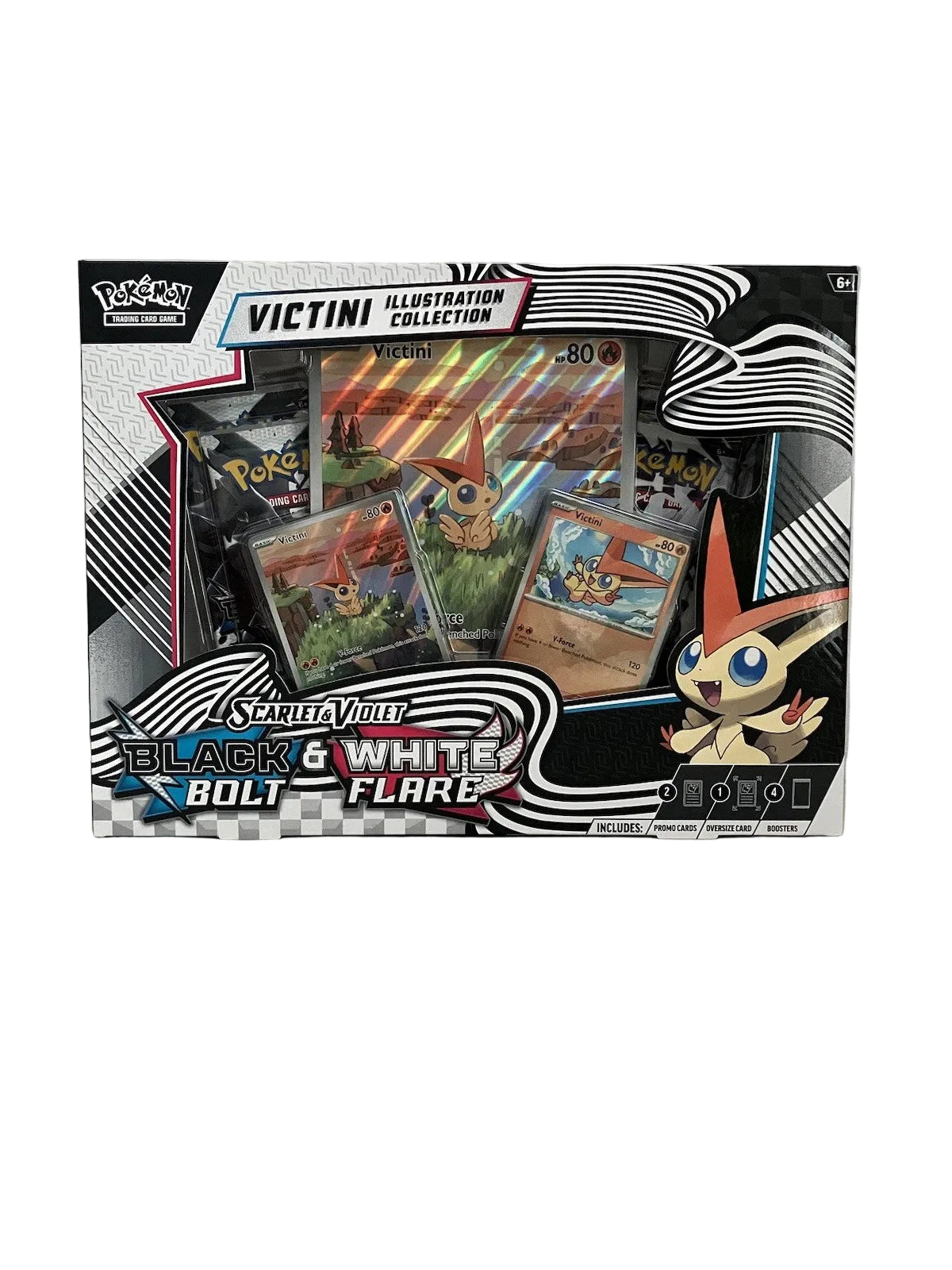 2025 Pokémon Scarlet Violet Black Bolt White Flare Unova Heavy Hitters Premium Collection (Costco Exclusive)
