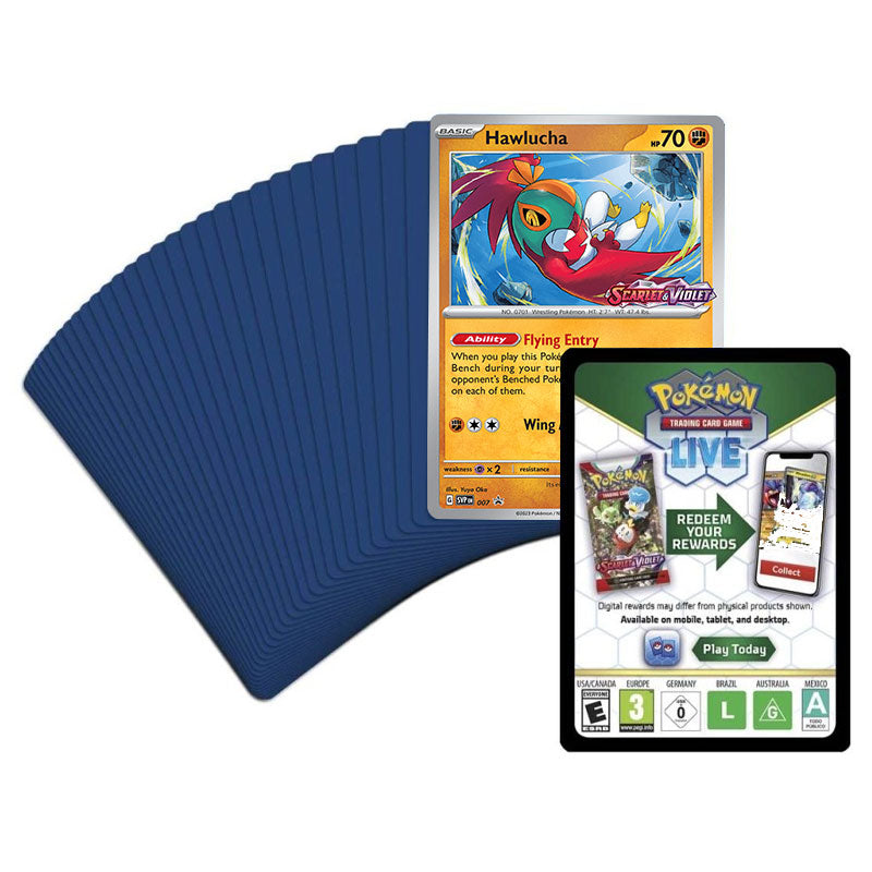 Pokemon - Scarlet & Violet - Base Set - Build & Battle - 40 Card Pre-Built Deck - Hawlucha
