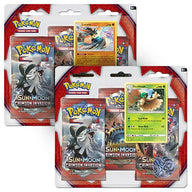Pokemon - Sun & Moon - Crimson Invasion - Decidueye & Lucario - 3 Pack Blisters
