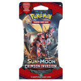 Pokemon - Sun & Moon - Crimson Invasion - Sleeved Booster