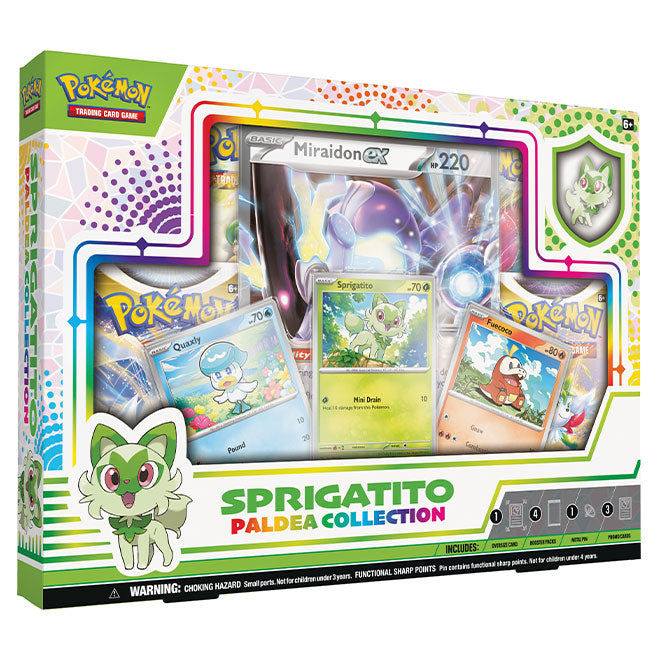 Pokemon - Paldea Collection - Sprigatito & Miraidon