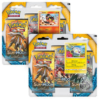 Pokemon - Sun & Moon - Base Set - Togedemaru & Litten - 3 Pack Blister Set