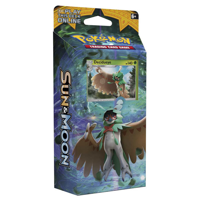 Pokemon - Sun & Moon - Base Set - Incineroar, Decidueye & Primarina - Theme Deck Set