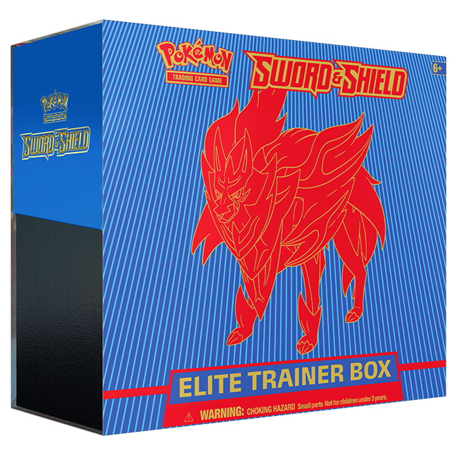 Pokemon - Sword & Shield - Base Set - Elite Trainer Box - Zamazenta