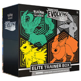 Pokemon - Sword & Shield - Evolving Skies - Elite Trainer Box - Leafeon, Umbreon, Jolteon & Flareon
