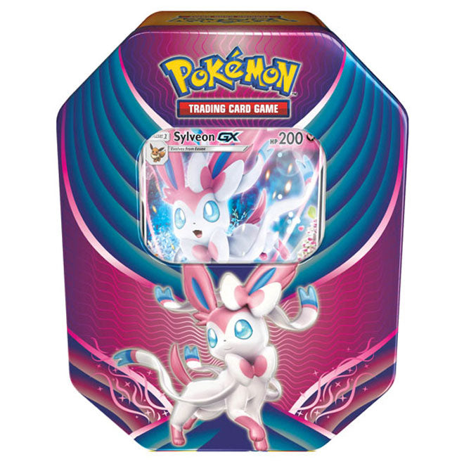 Pokemon - Evolution Celebration - Leafeon-GX, Glaceon-GX, & Sylveon-GX Tins
