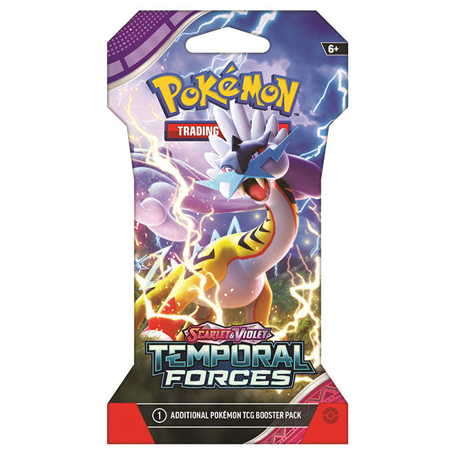 Pokemon - Scarlet & Violet - Temporal Forces - Sleeved Booster
