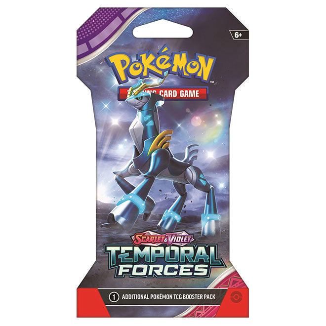 Pokemon - Scarlet & Violet - Temporal Forces - Sleeved Booster