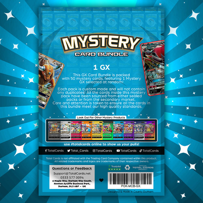 Pokemon - Mystery Card Bundle - Guaranteed GX Card!