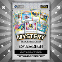 Pokemon - Mystery Card Bundle - 50 Trainers!