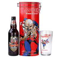 Iron Maiden Trooper Beer, Glass & Collectable Tin Set