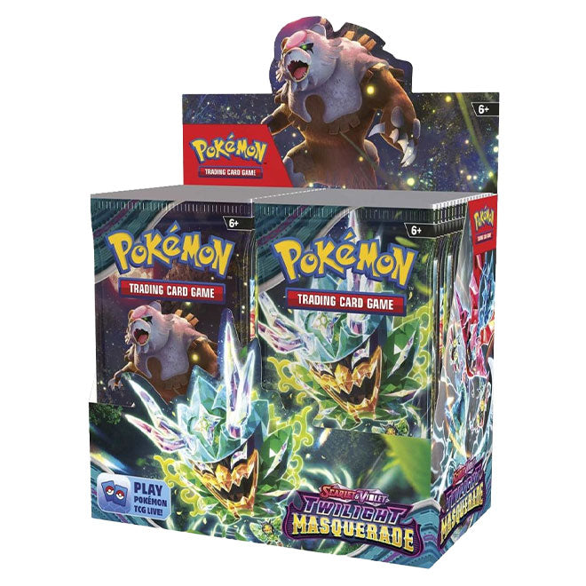 Pokemon - Scarlet & Violet - Twilight Masquerade - Booster Box (36 Boosters)