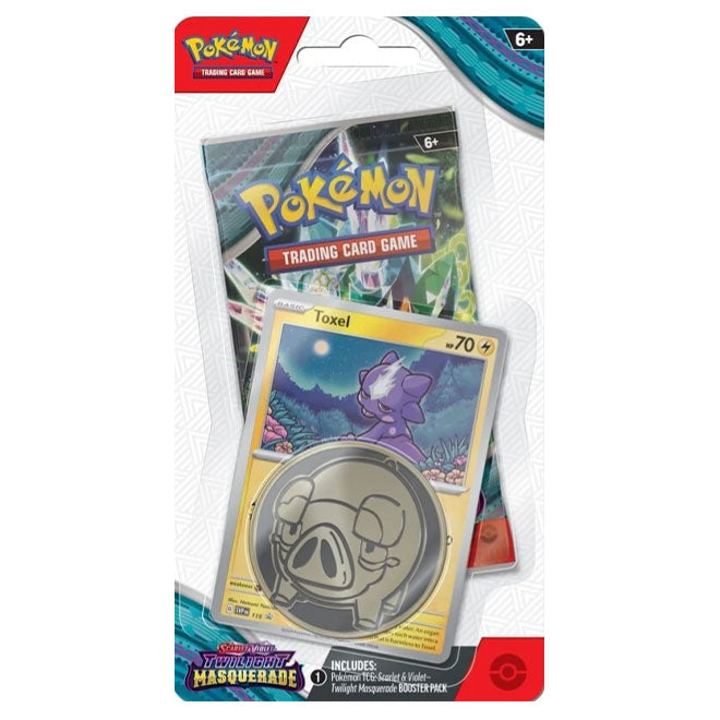 Pokemon - Scarlet & Violet - Twilight Masquerade - Checklane Blister - Toxel