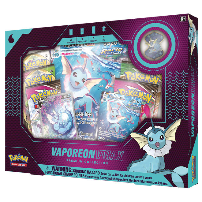 Pokemon - Vaporeon VMAX Premium Collection