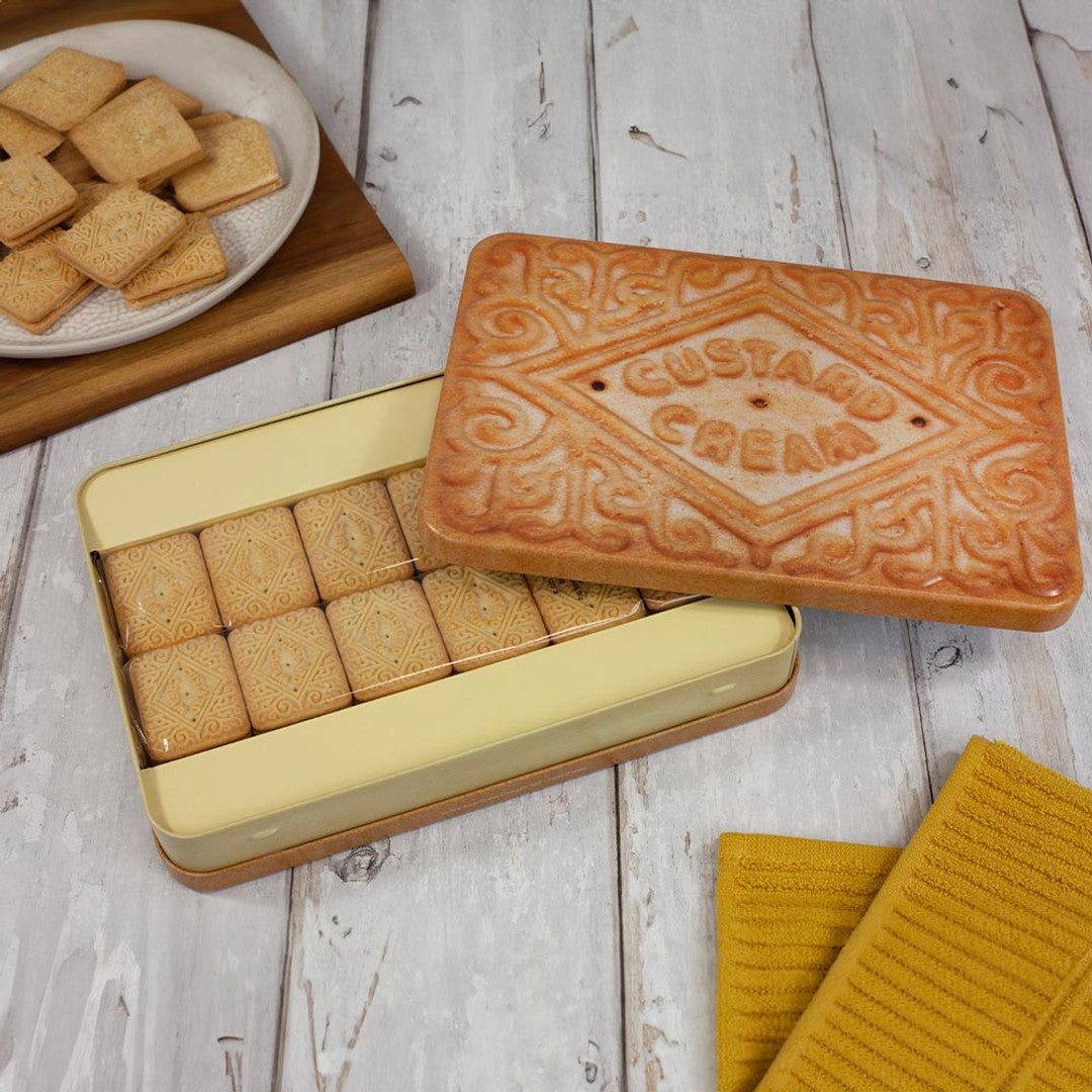 Custard Cream Biscuit Tin