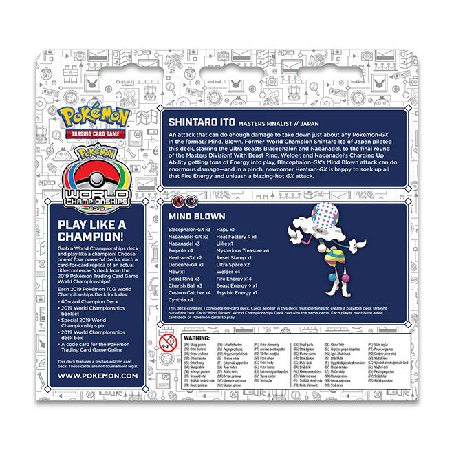 Pokemon - 2019 World Championship Deck - Shintaro Ito