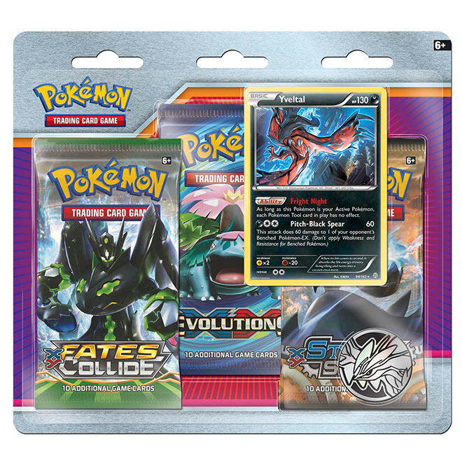 Pokemon - Yveltal  - 3 Pack Blister