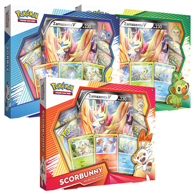 Pokemon - Galar Collection Box - Zamazenta Triple Bundle